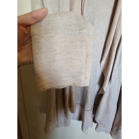 Style & Co Beige Raw Hem Two Tone Open Cardigan XXL - Picture 11 of 11